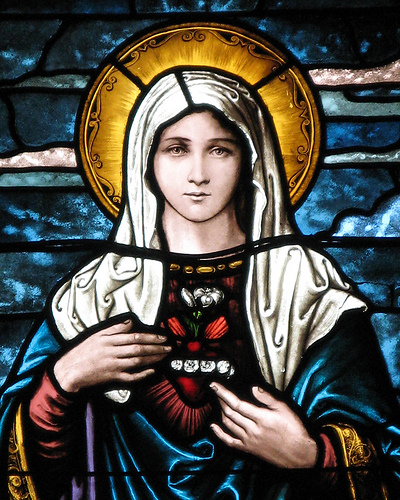 Immaculate Heart of Mary. Photograph Copyright 2011 Loci B. Lenar.